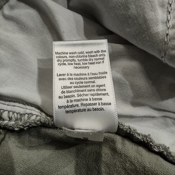 Calvin Klein Jeans Ankle Length Size 12 Sage Green - Picture 5 of 8